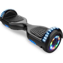   Hoverboard 6.5 Inch | Krachtige Motor | Sier LEDs | Bluetooth Speaker | Zwart